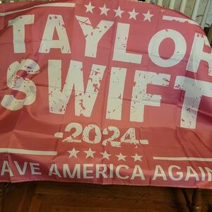 Taylor Swift 2024 Pink Banner NWOT